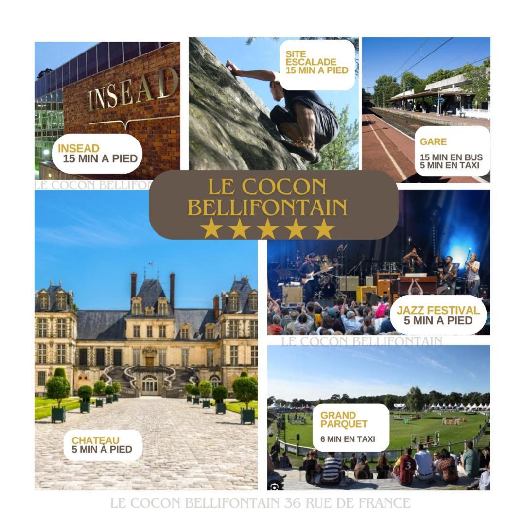 Le Cocon De Fontainebleau - Centre-Ville, Proche Insead & Chateau Exterior photo